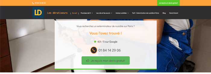 Meilleurs exemples de sites internet d'artisans Vos Devis en Ligne – Page 2 – Par Les Meilleurs Artisans